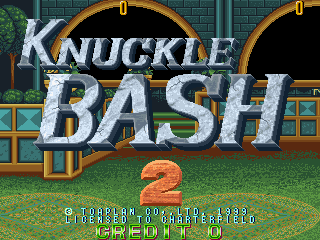 Knuckle Bash 2 (bootleg) Title Screen